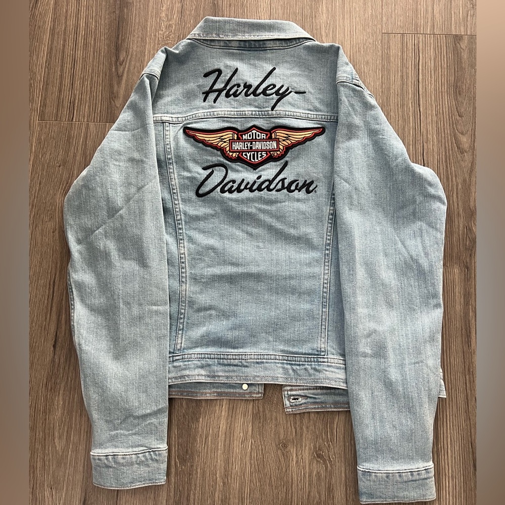 Harley-Davidson Sky Blue Denim Jacket